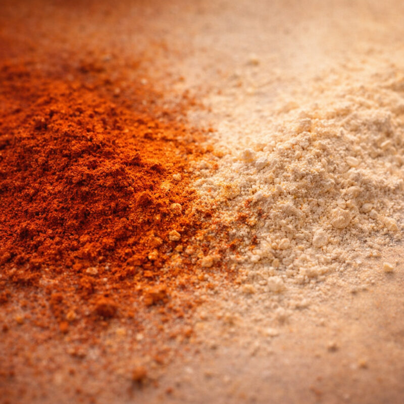 Pigmenti terra bruciata e crema che si incontrano – relazione nella terapeutica d’arte
